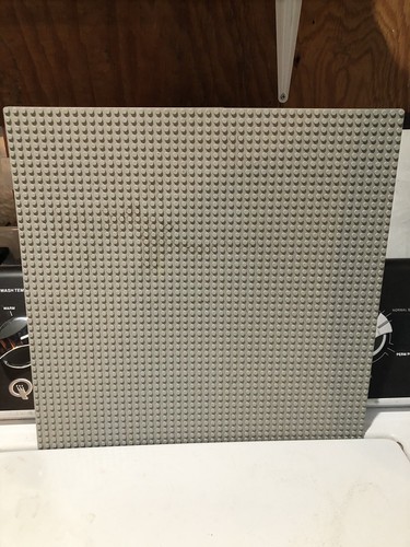Lego gray base plate - base,
