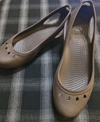 Womens crocs malindi brown - womens,