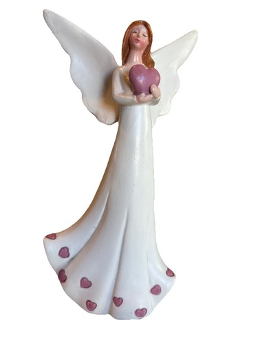 Ganz resin angel holding - resin,