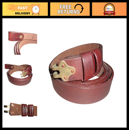 Authentic leather rifle - leather, sling