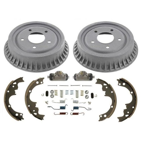 Rear drums brake shoes - brake, springs