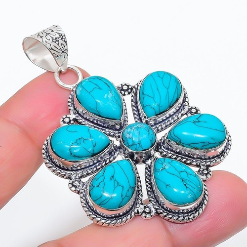 Blue turquoise gemstone - blue,