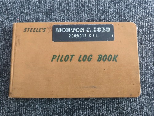 Vintage steele pilot log - steele’s,