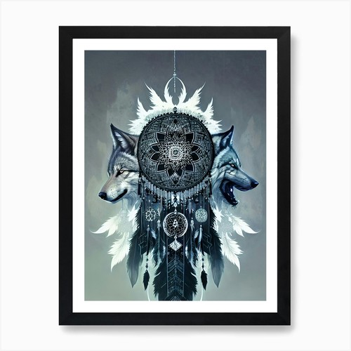 Dream catcher art print - dream,