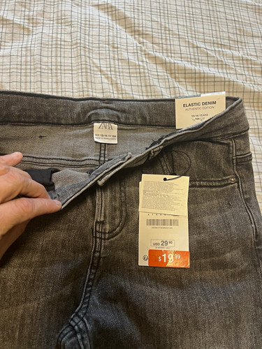 Zara girls gray - , skinny