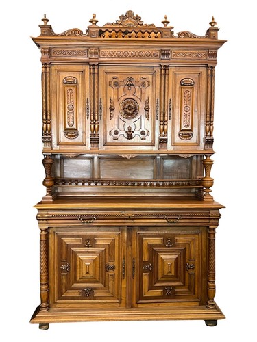 Antique 1860s french walnut - 1860s,