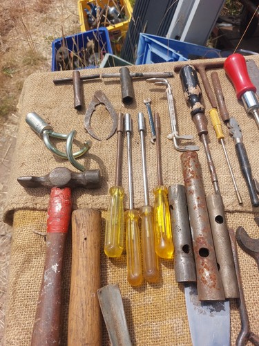 Joblot vintage woodwork - of,