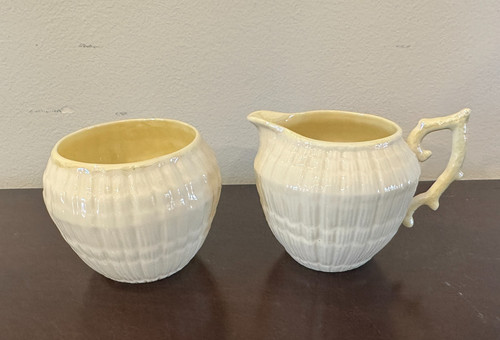 Belleek tridacna yellow - belleek,