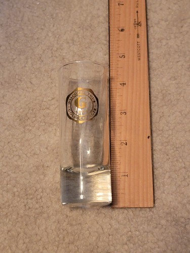 Goldschlager shot glass - goldschlager,