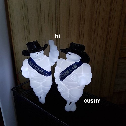 Michelin man doll led - 8", doll+led+hat