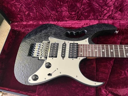 1999 ibanez jem7d black - 1999, steve