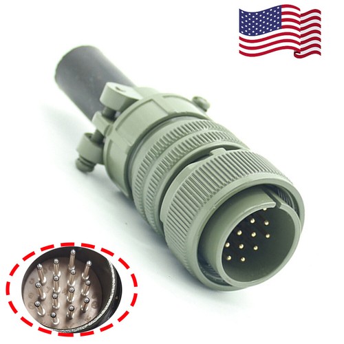 Pin metal male plug - 14,