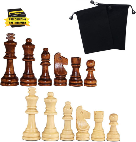 Wooden chess pieces - chess,