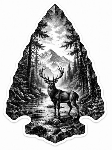 Deer hunting buck bow hunt - deer,