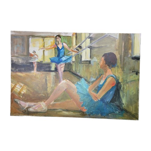 Original painting ballerina - original,