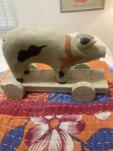 Vintage folk art - art, wooden