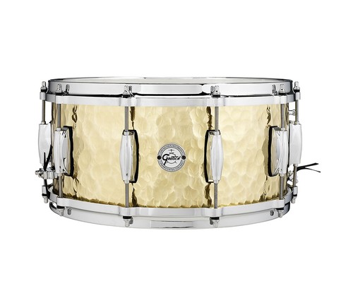 Gretsch hammered brass snare - brass,