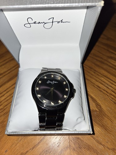 Sean john men black dial - john,