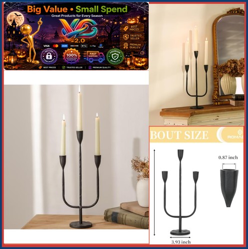 Vintage candelabra candle - candelabra,