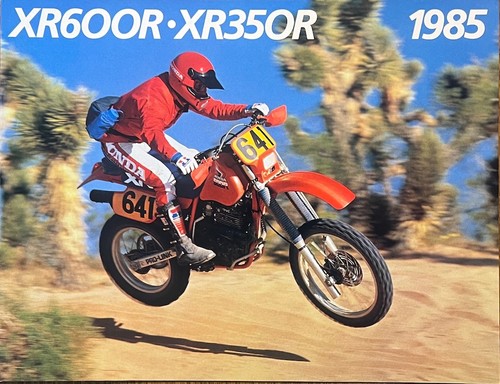 1985 honda xr600r xr350r - xr600r,