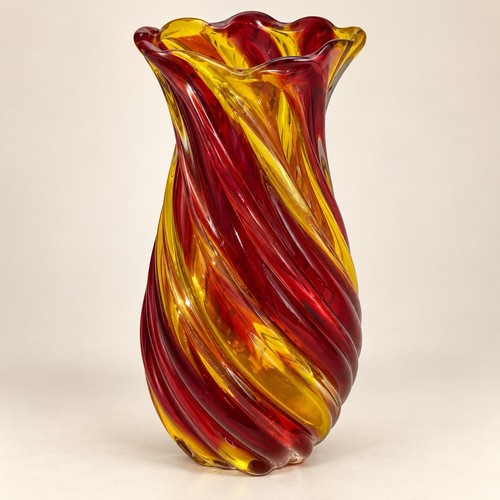 Hand blown art - hand, red