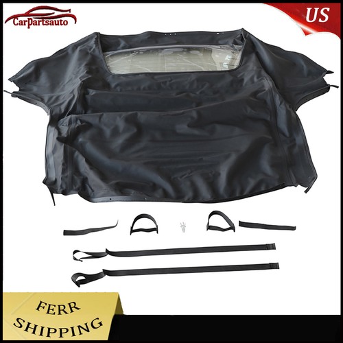 Black convertible soft top - black,