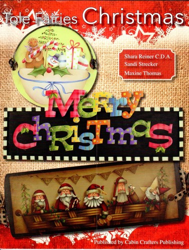 Tole fairies christmas folk - christmas,