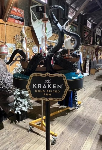 Kraken rum octopus tentacle - kraken,