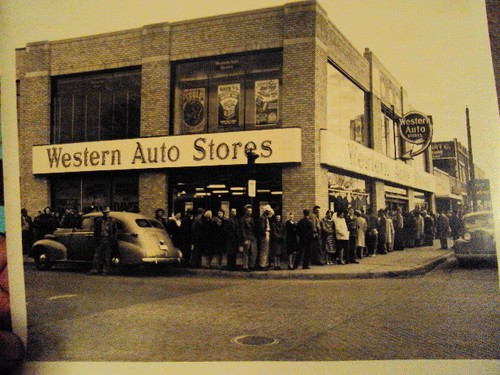 Vintage 1940s western auto - western,