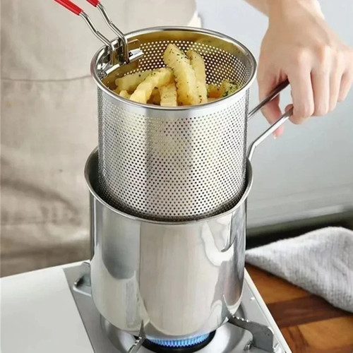 Stainless steel pot with - stainless,