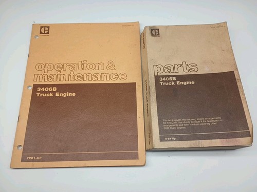 Caterpillar 3406b parts book - caterpillar, +
