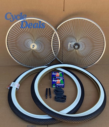 Chrome 144 spoke steel - 26",