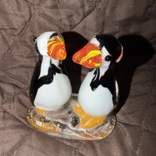 Vintage hand blown art glass - hand,