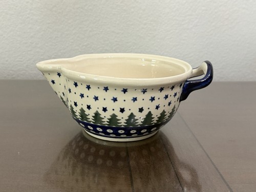 Polish pottery mixing batter - polish,