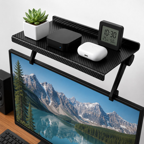 Computer screen caddy - tv, top