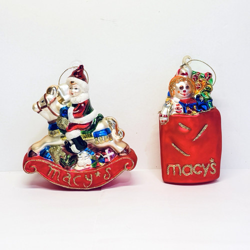 Macy lot 2 glass - of,