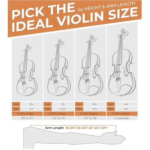 Children beginner violin kit - children's,