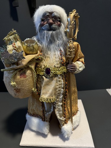 Elegant african american - african-american, santa
