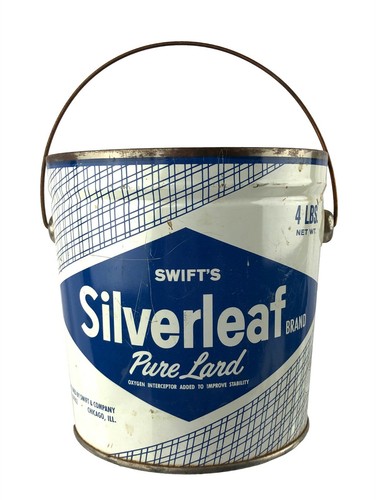 Vtg lard bucket - vtg,