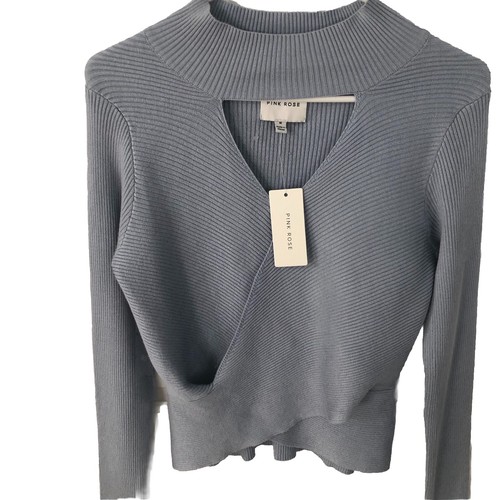 Nwt silver gray - top, v