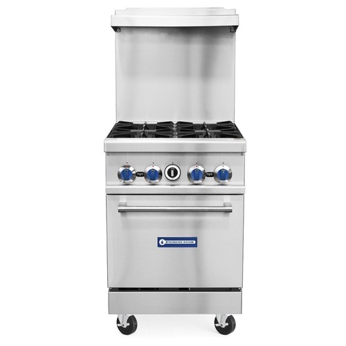Range 4 top - 24", burners