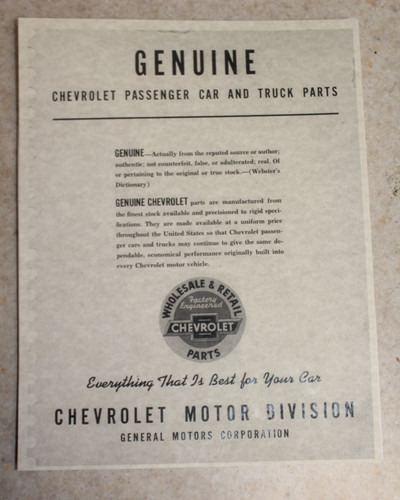 1929 1946 chevrolet parts - 1929-1946,