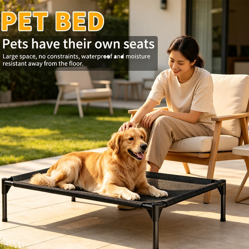 Elevated dog bed for - bed,