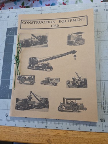 Reprint 1930 construction - 1930,