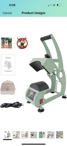 Alldeer hat heat press - alldeer, machine