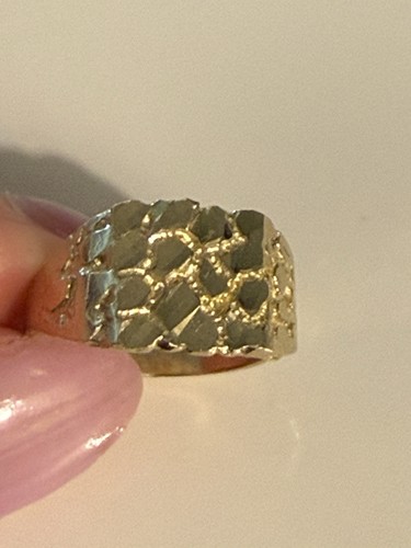 10k yellow gold textured - gold,