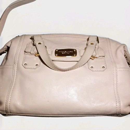Michael kors beige satchel - satchel, top