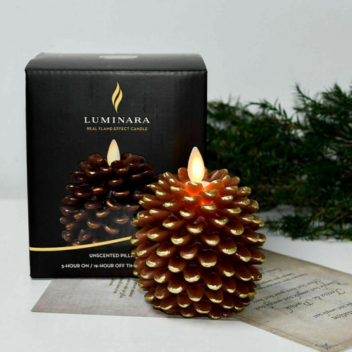 Luminara flameless led pine - flameless,