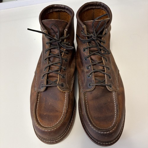 Red wing heritage moc toe - red, 6"