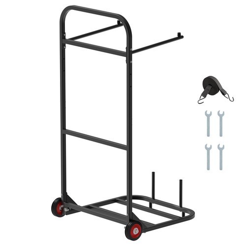 Folding chair rack cart for - cart, 10